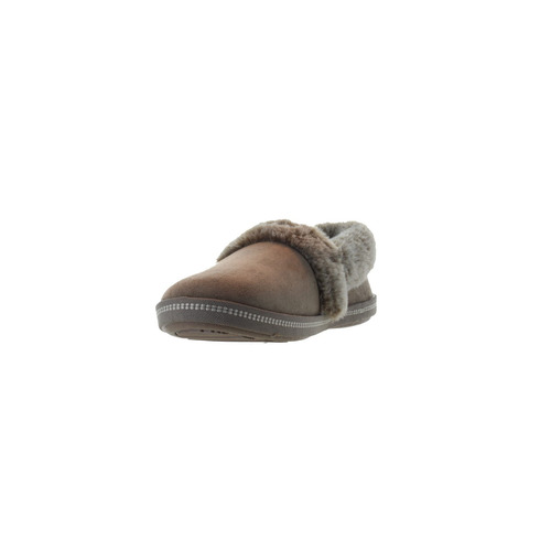 Skechers pantoffel taupe